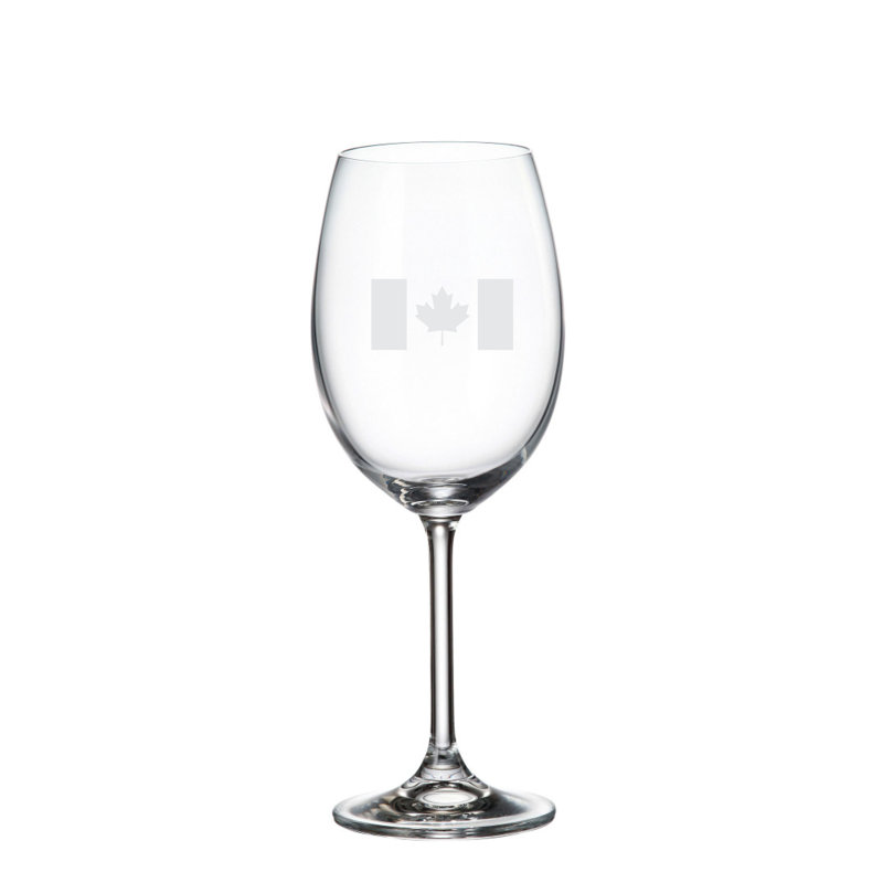 Ensemble de 6 verres à vin rouge en cristal 15 onces