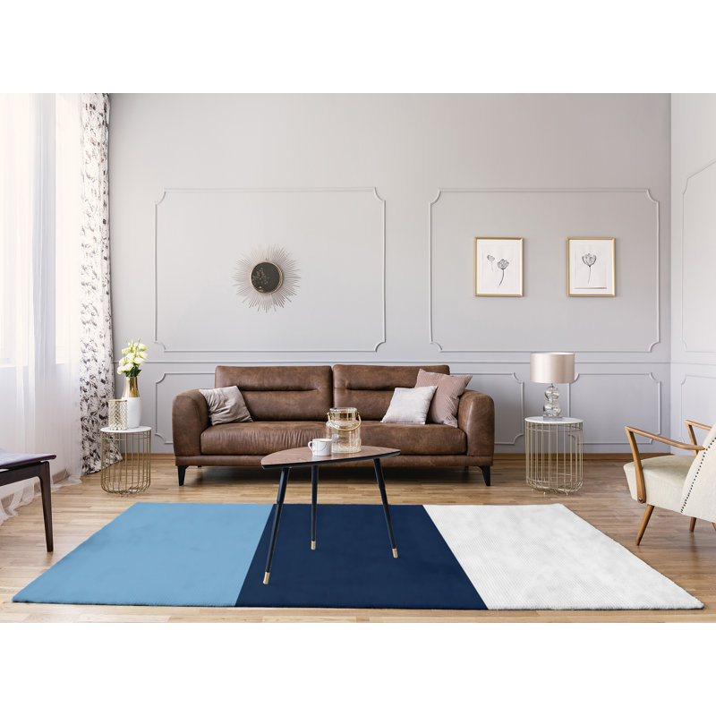 Tapis bleu area, Rectangle 9 pi x 12 pi
