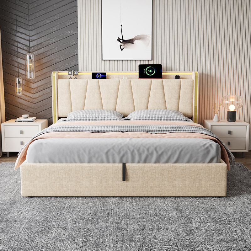 Ottoman Storage Bed, Kingsize (5')