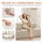 Boneless Convertible Three Person Fabric Sofa Bed, high Rebound Density Sponge Sofa-780639110