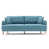 100 % polyester turquoise est en rupture de stock