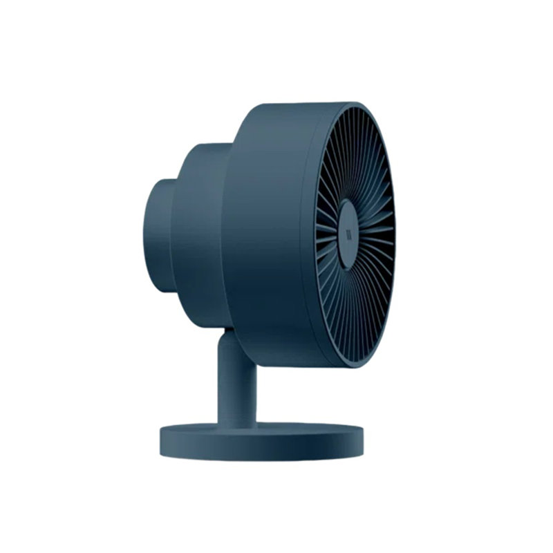 The Windmill Smart Whisper-Quiet Air Circulator and Fan with 5 Speeds and Remote, Navy