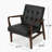 Amanni Faux Leather Club Chair-818581035