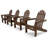 POLYWOOD Classics 4-Piece Adirondack Set-403548030