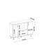 120cm Sideboard