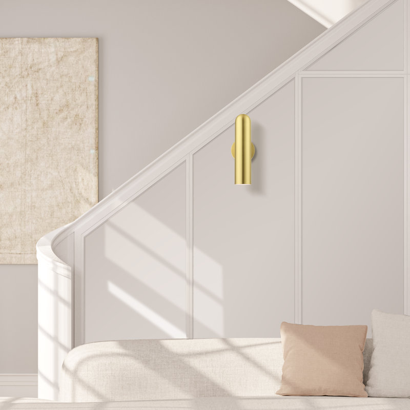 Armed Sconce, Satin Brass