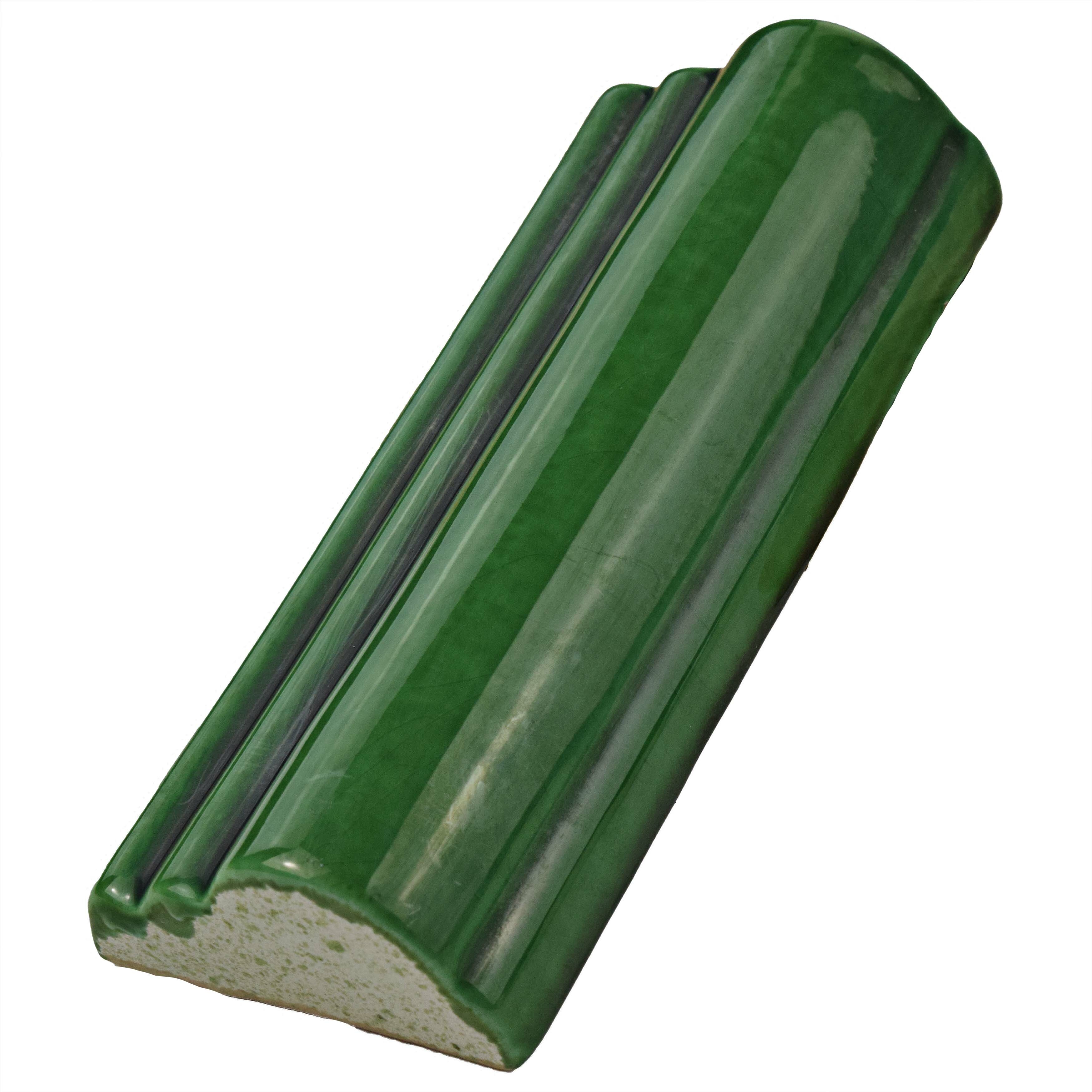 https://assets.wfcdn.com/im/75493549/compr-r85/4235/42352517/novecento-moldura-51-x-21-glossy-ceramic-chair-rail-tile-trim-in-green.jpg