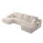 Tissu blanc est en rupture de stock