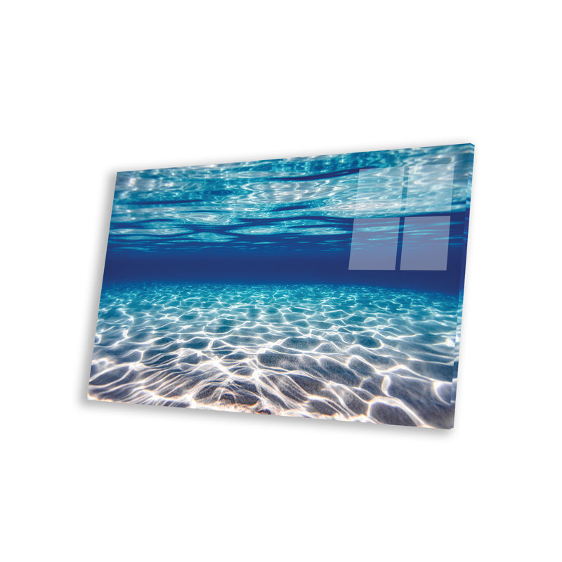 «Blue Clarity III» sur plastique / acrylique par Sean Davey, peinture