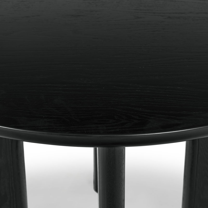 Olivetta Round Dining Table, Black