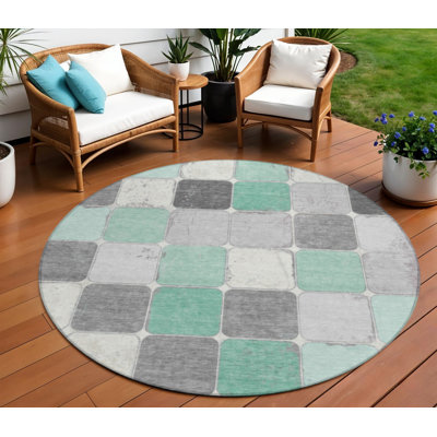 Tapis rond 8 po
