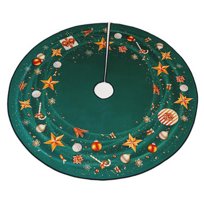 Gifts and Glitter Tree Skirt