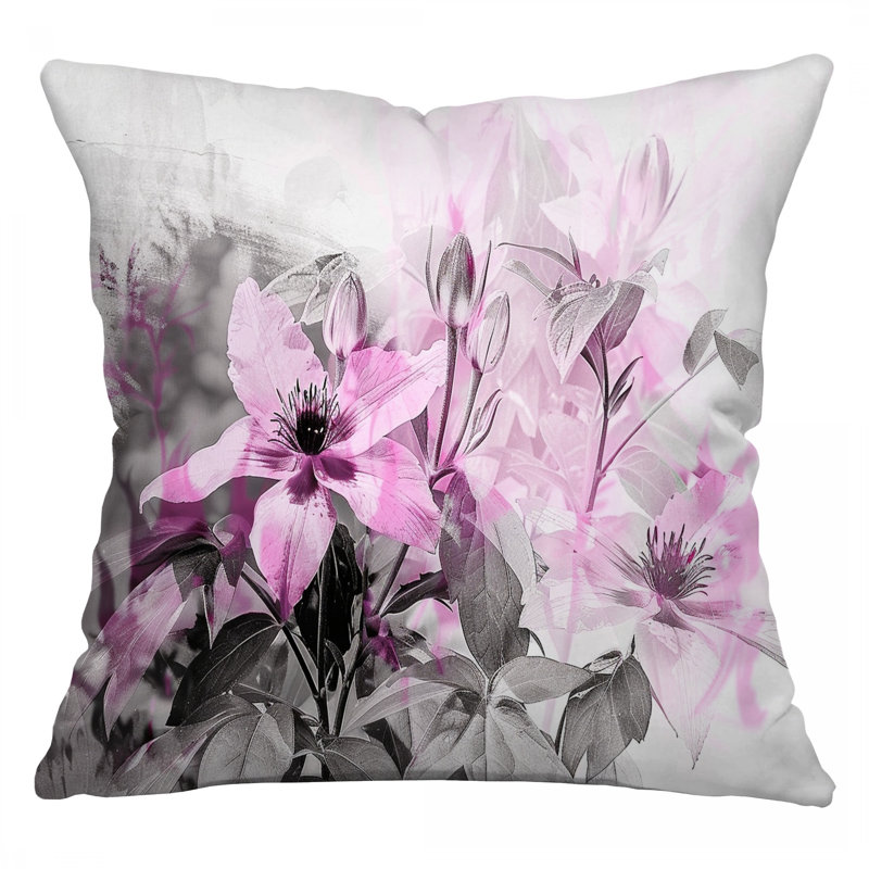 Coussin Floral Arrangement, Carré 18 po