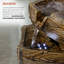 Outdoor Cascade Fountain with Lights