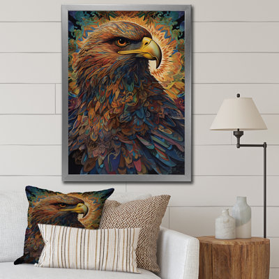 " Majestic Eagle Gaze Illustration I "