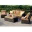 Canapé de patio avec coussin Leonore-24328895