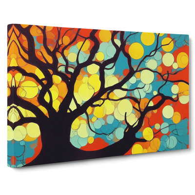 Inspiring Abstract Tree - Wrapped Canvas Print
