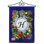 Coussin de sol en polyester à 2 faces 19 x 13 po Ensemble de drapeaux