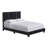Boyd Sleep Reunion Upholstered Velvet Platform Bed, Adjustable Height Headboard, Requires Box Spring
