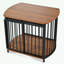 Cage pour chien avec portes doubles-1427718176