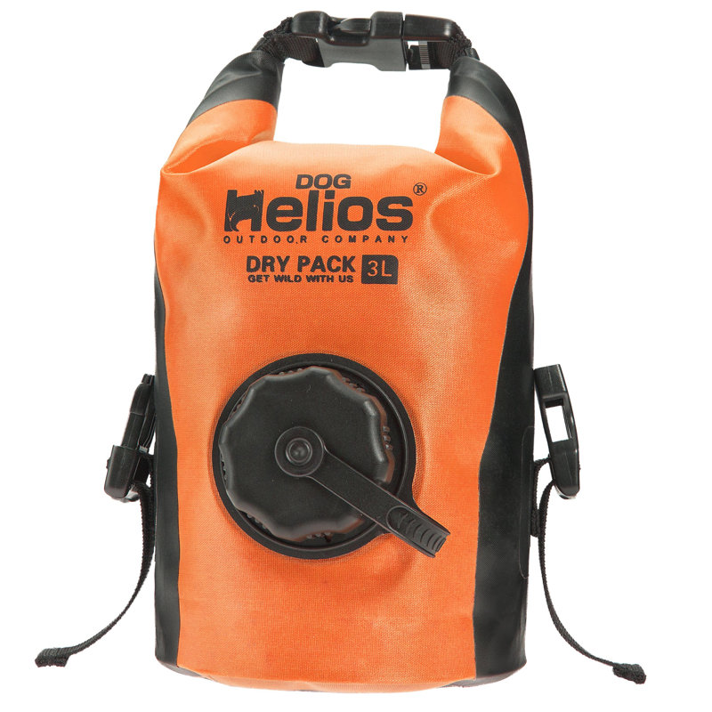 Sac pour distributeur de nourriture sèche imperméable pour chien Dog's Grazer, Orange