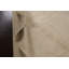 Tapis beige en laine noué à la main de conception unique 6 pi 7 po x 10 pi 0 po