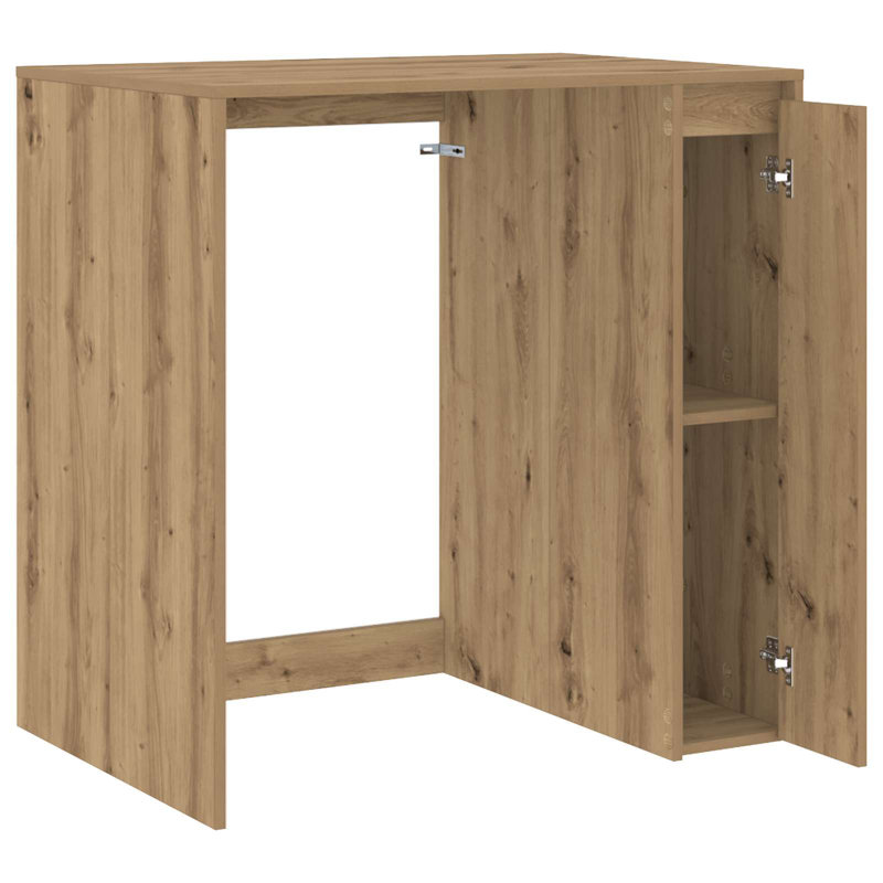 Freestanding Bathroom Cabinet, Artisan Oak
