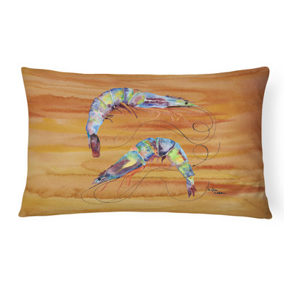Coussin intérieur/extérieur crevette
