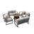 Dejontae 8 - Person Patio Conversation Set with Cushions-894064762