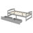 Platform Bed With Two Drawers-198657090