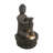 Handcrafted Indoor Outdoor Sculptural Fountain with Lights