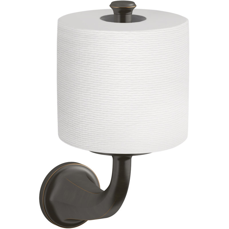Vertical Toilet Tissue Holder, Oil Rubbed Bronze