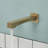 Juno Commercial Brushed Gold Wall Mounted Touchless Bathroom Faucet