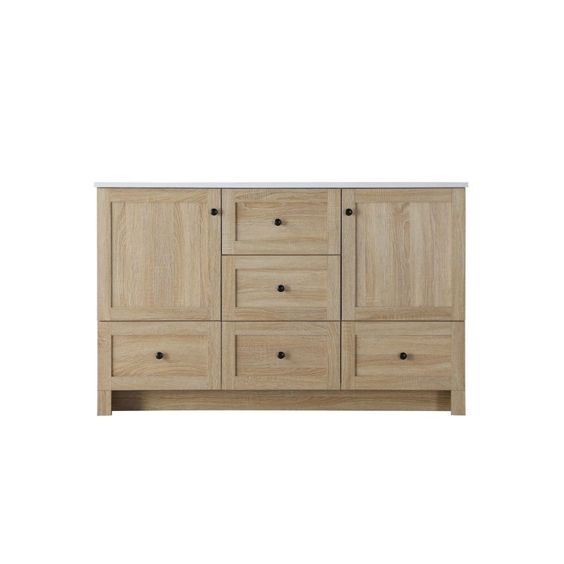 Soma 54 inch Double Bathroom Vanity_Farmhouse / Country_VF2854, Mango Wood
