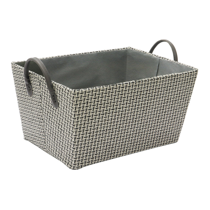 JVL Fabric Decorative Basket