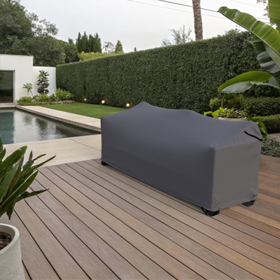 Everlee Aluminum Outdoor Patio Sofa Cover
