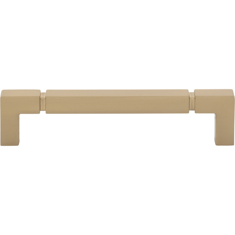 Langston Bar Pull, Honey Bronze, 5 1/16" Center To Center