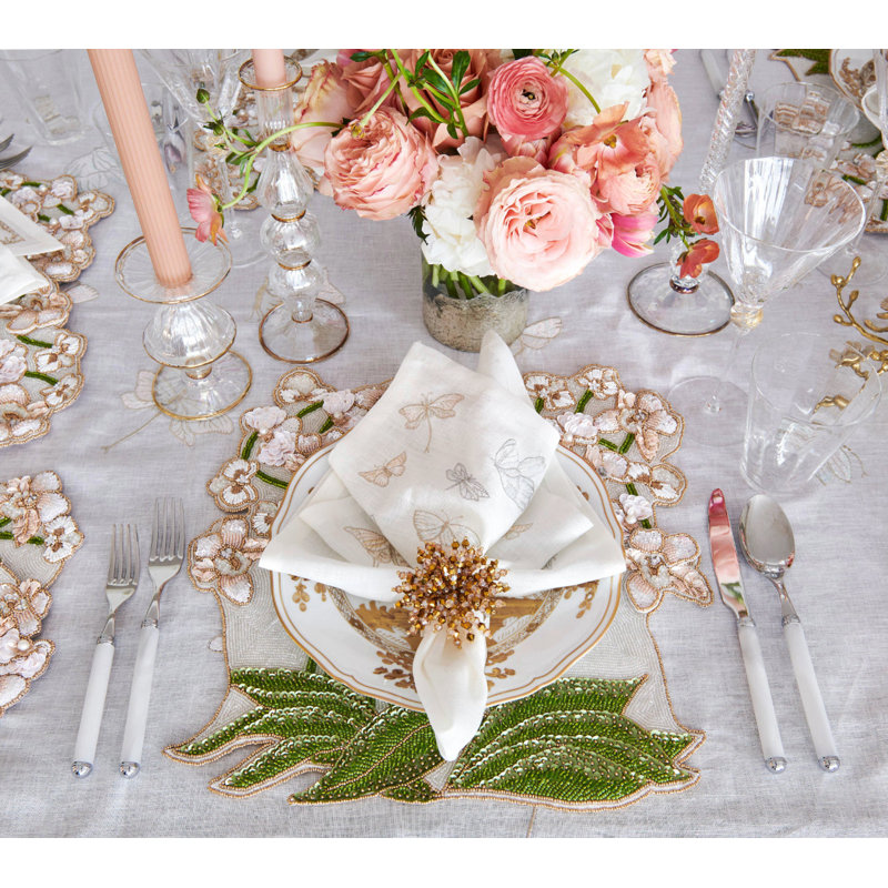 Orchid Napkin Ring