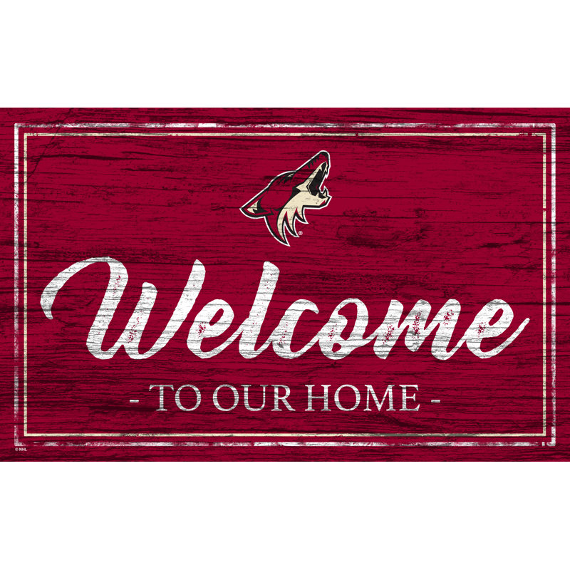 Industrial Wall Decor, Arizona Coyotes