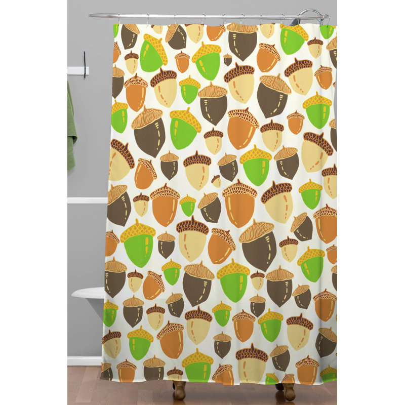 Rideau de douche simple glands