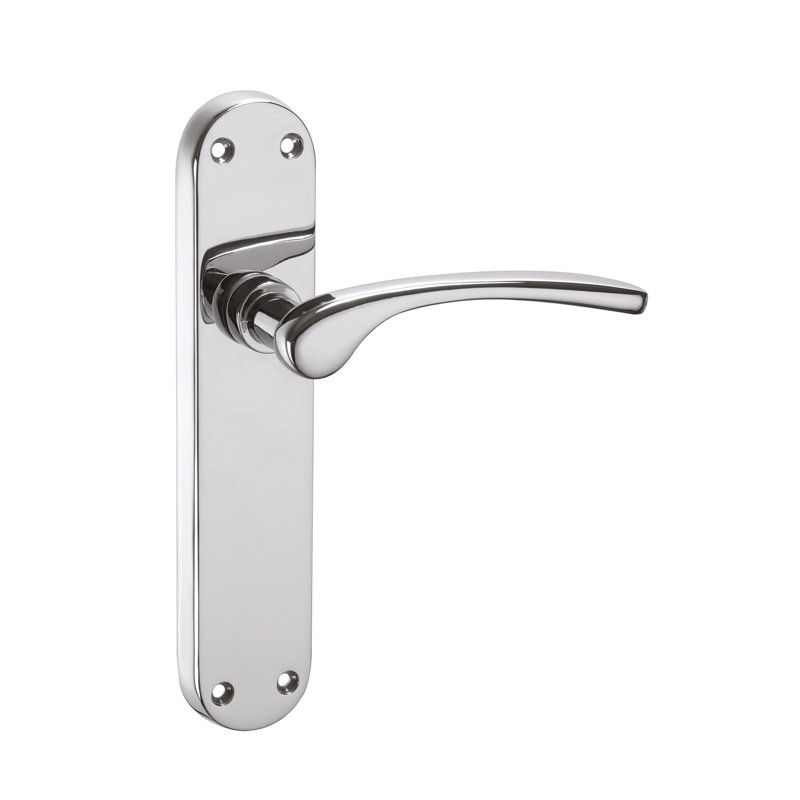 Musca Polished Chrome Internal Door Handle Privacy Pack