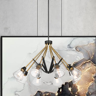 Lustre traditionnel à 8 lumières Prochaska