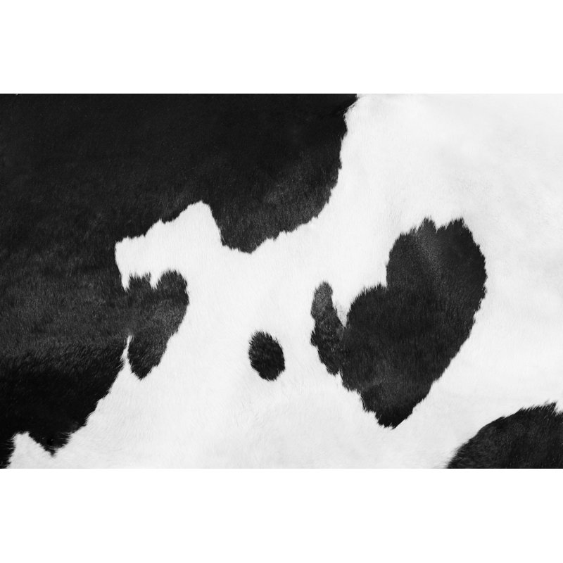 Cow Pattern Texture by R-J-Seymour - No Frame Art Prints on Canvas, 20cm H x 30cm W