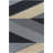 Nida Abstract Handwoven Wool Gray/Black Area Rug-608817724