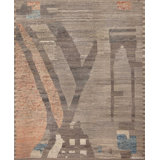 One-of-a-Kind 9'9" X 13'3" Hand Knotted Area Rug