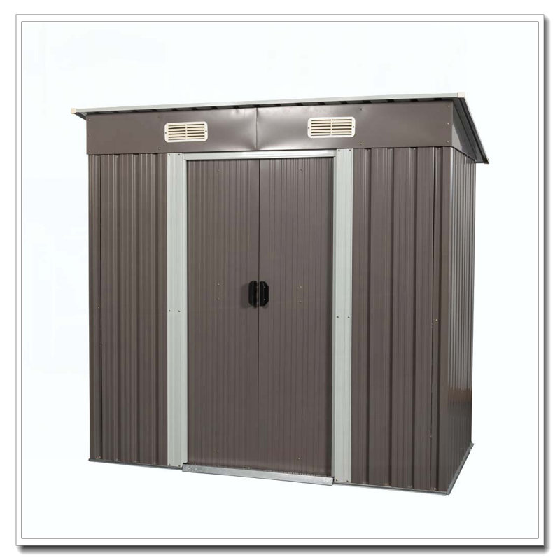 6ft x 4ft Outdoor Metal Storage Shed