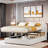 Semmie Upholstered Platform Bed with Hydraulic Storage System-752042737-752042767