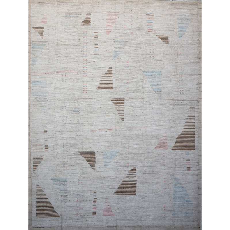 Tapis multicolore de haute qualité noué à la main