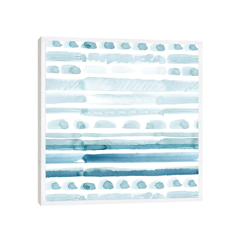 Take Care II by Stephanie Ryan - Painting on Canvas, White Floater Framed, 66.04cm H x 66.04cm W x 3.81cm D