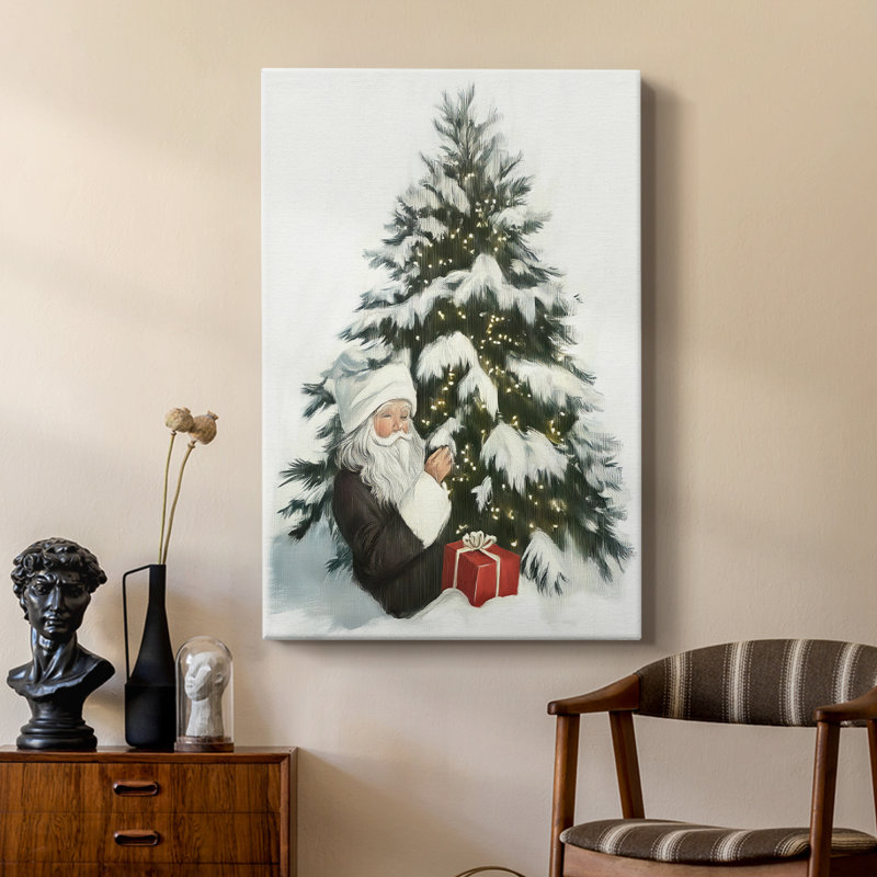Art des Fêtes de Noël CCXLVI - galerie sur mesure Cavas, H 18 po x l 12 po